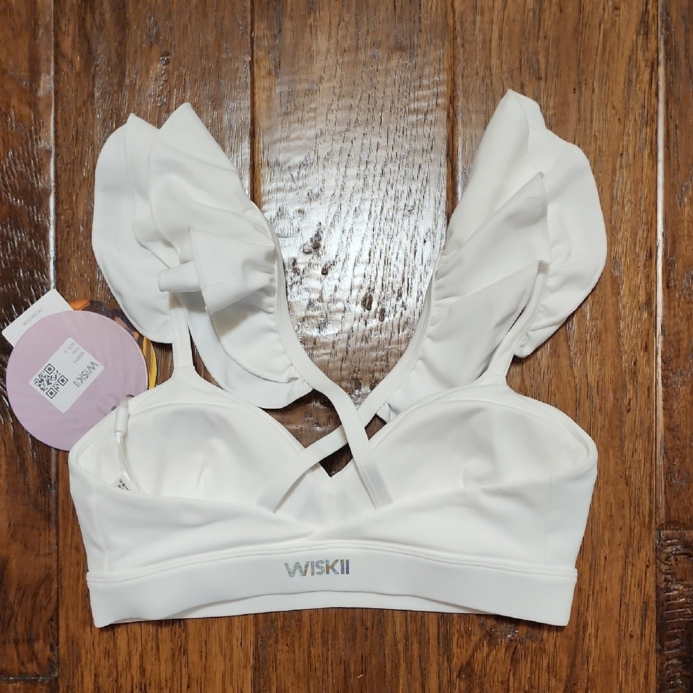 Elegant White Bikini Top - Picture 4 of 4